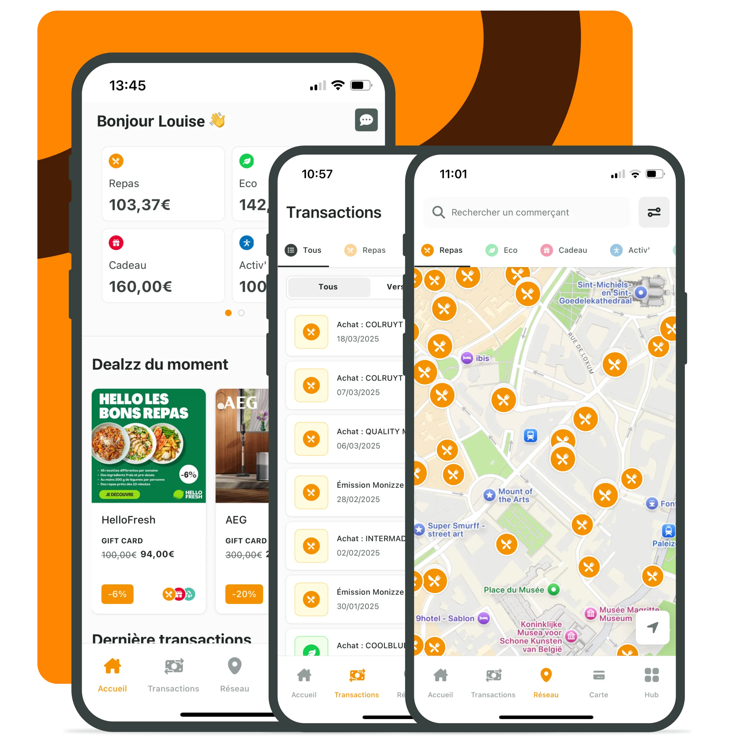 Application mobile Monizze