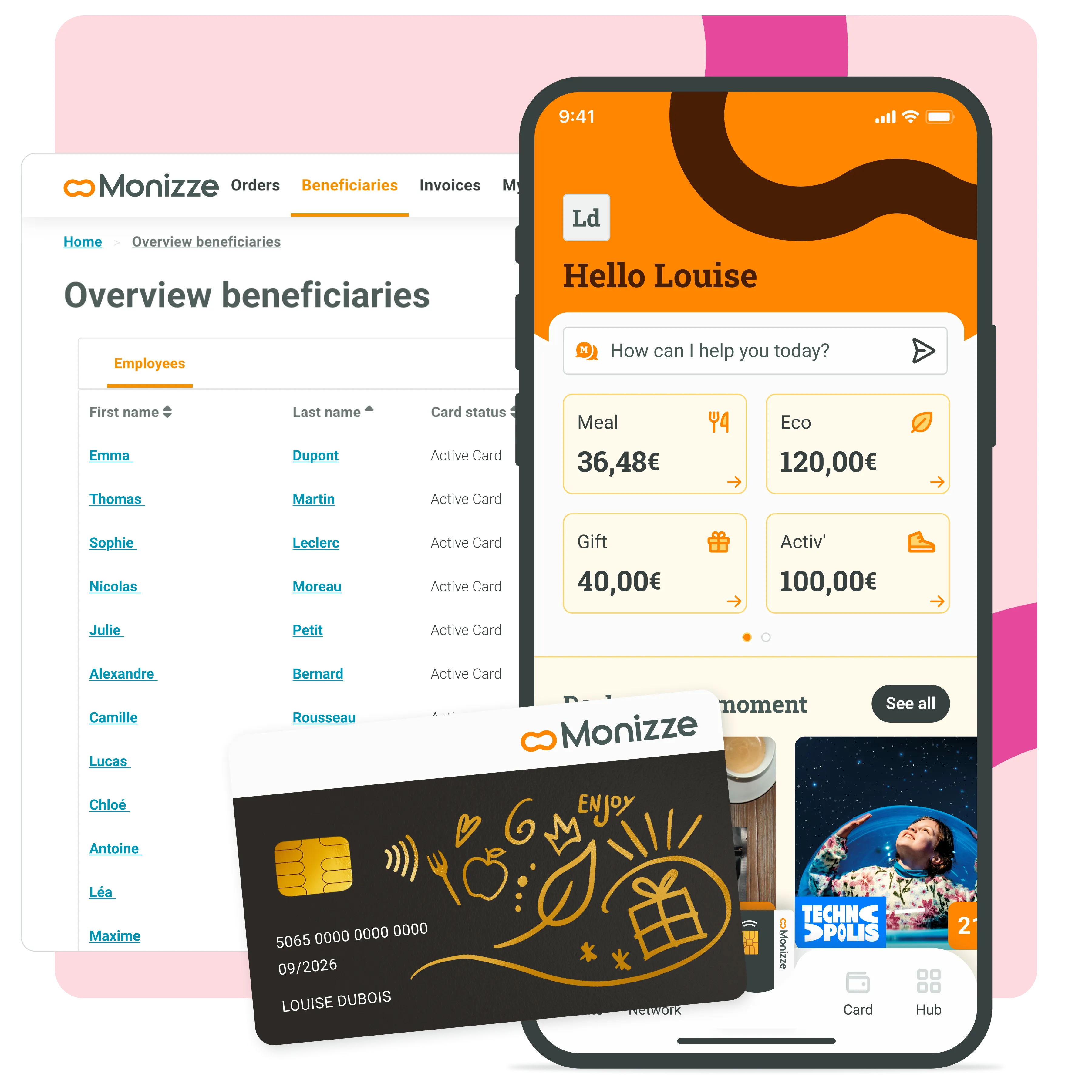 Monizze digital platform