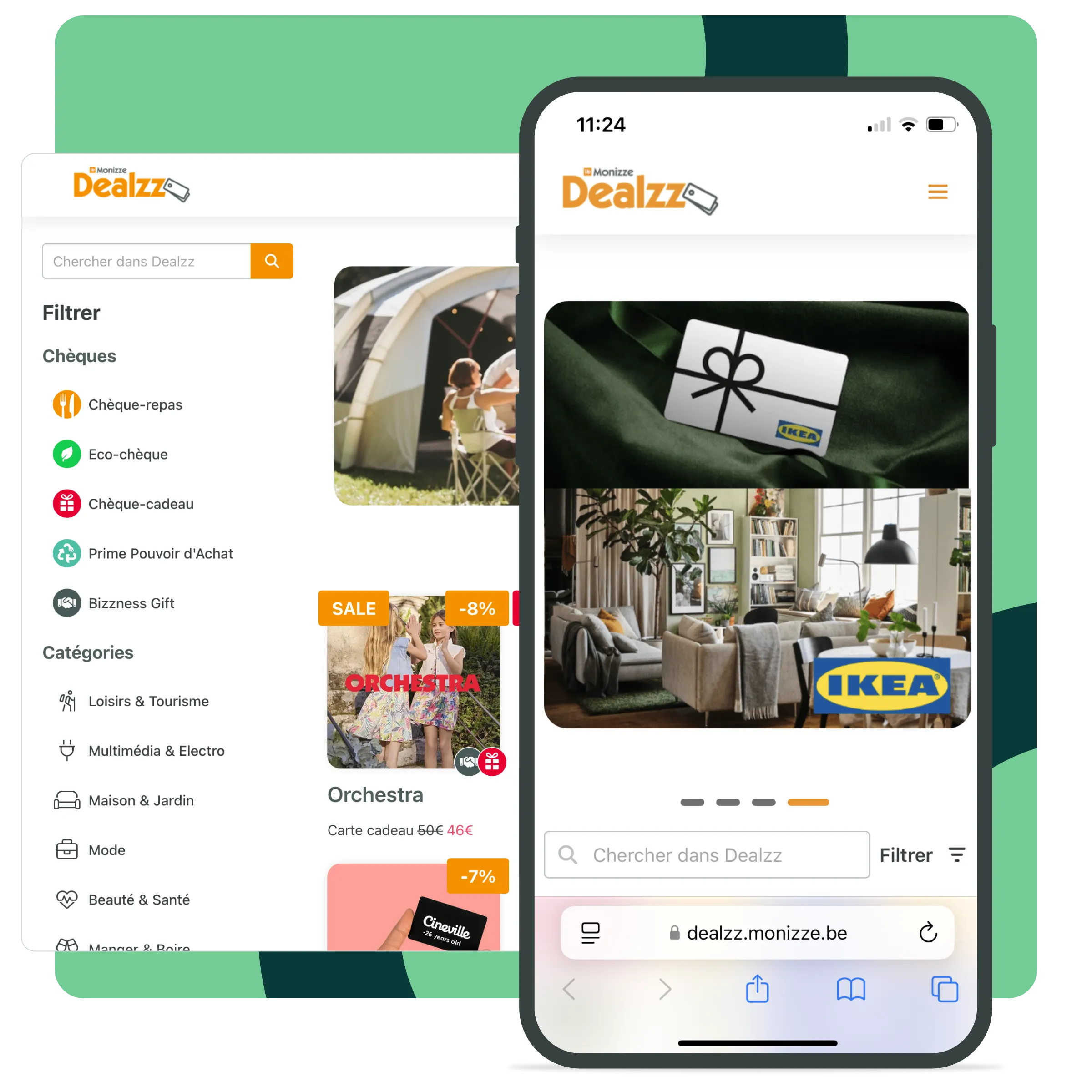 Plateforme Dealzz pour commerçants