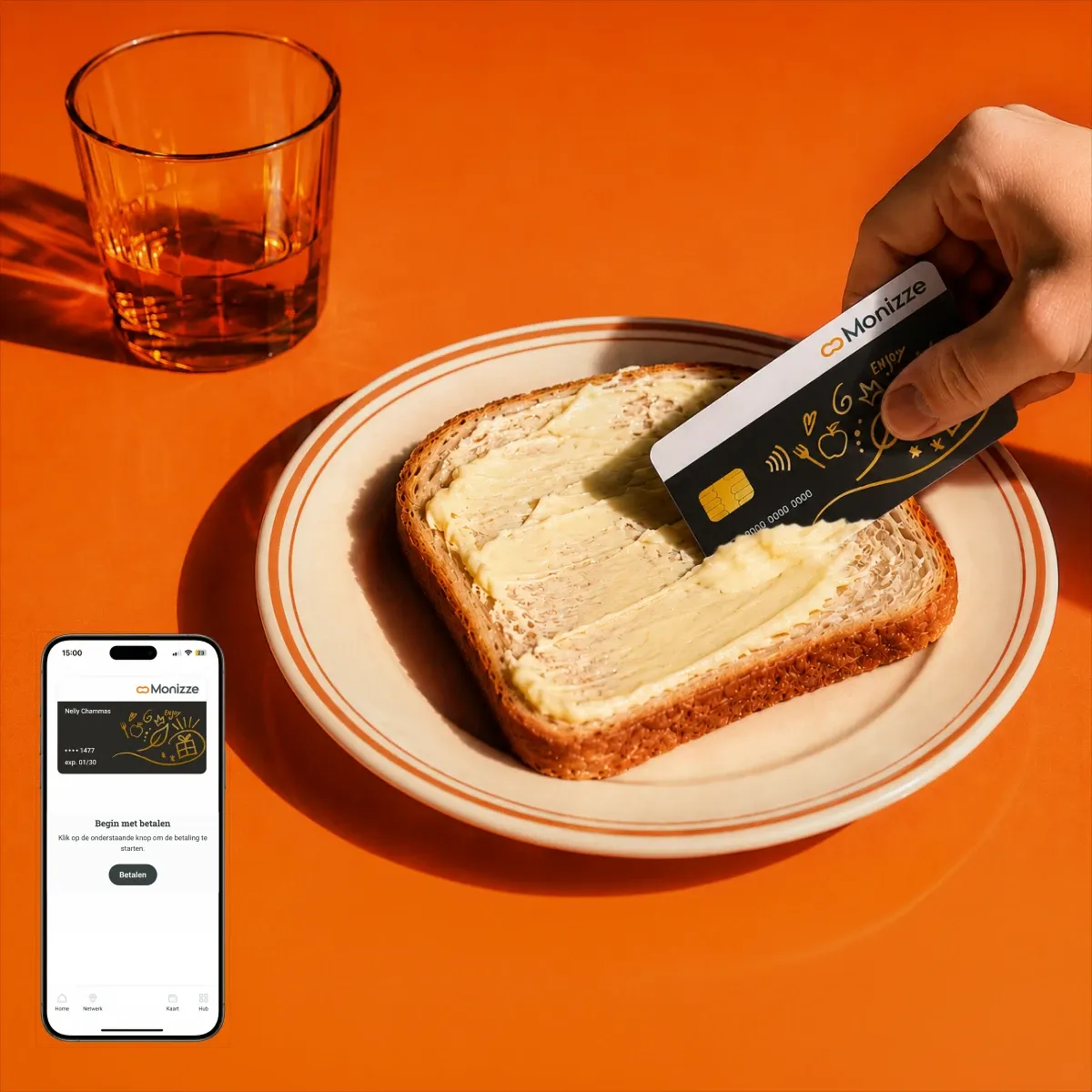 Betalen met de Monizze-app dankzij Monizze Pay