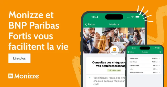 Consultez le solde de vos chèques aussi dans votre app BNP Paribas Fortis