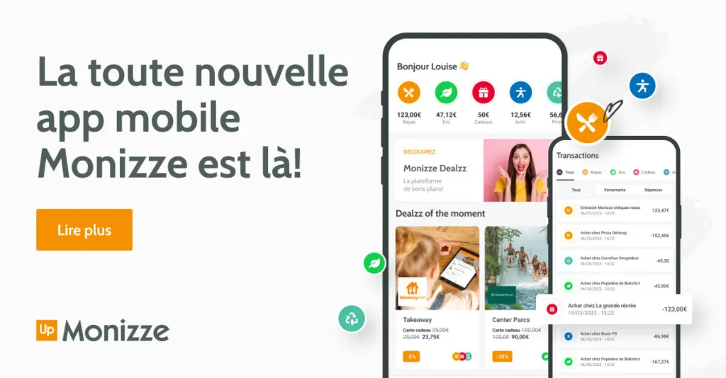 Votre app mobile Monizze a un nouveau look et de nouvelles fonctionnalités