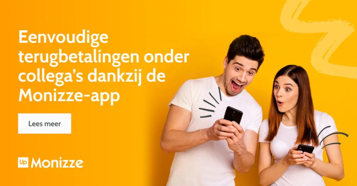 Eenvoudige terugbetalingen onder collega’s dankzij de Monizze-app 