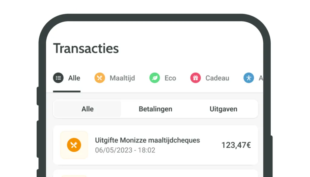 Je saldo binnen handbereik